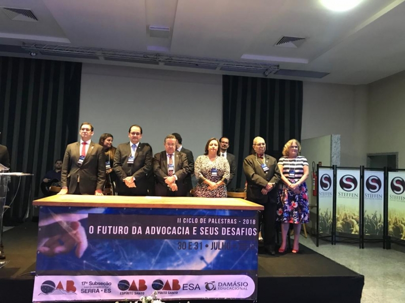 Ao falar de futuro, o presidente da Ordem lembrou que “este trabalho não pode se perder e a Serra não pode ter retrocesso, e não pode voltar atrás”.