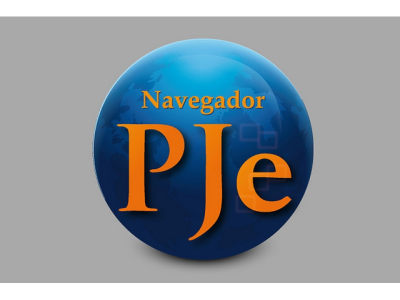 Navegador especial para o PJe. Foto: Reprodução.