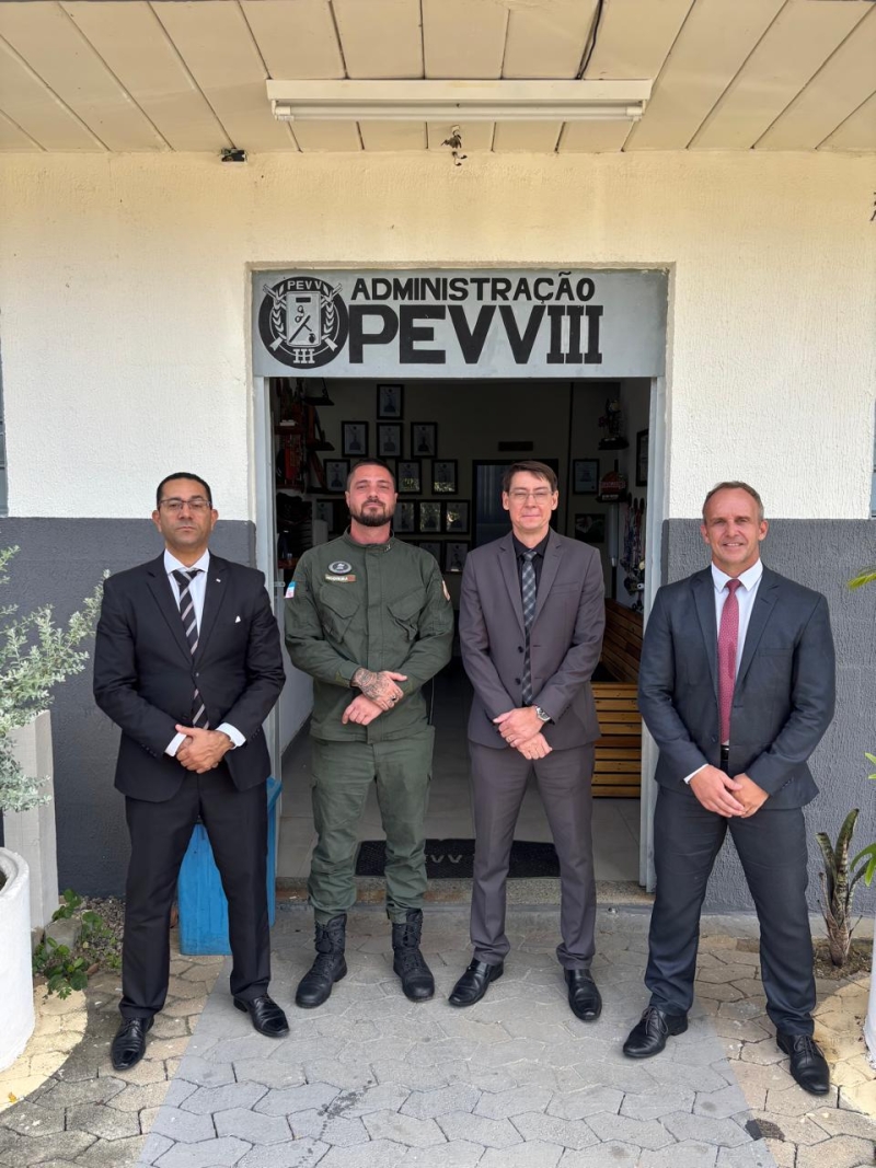 Após reparos, OAB-ES confirma funcionamento de interfones em parlatórios no complexo de Xuri